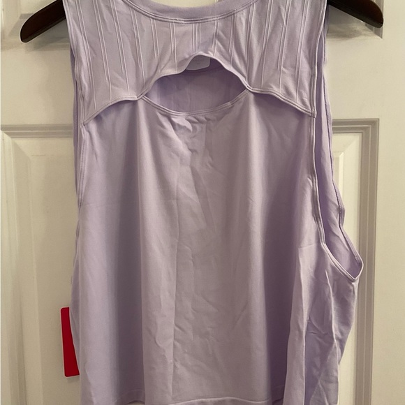 Ryka Seamless Cropped Tank Top - NWT - Size XL - Purple - Picture 9 of 11